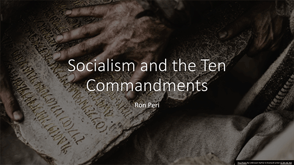 Socialism and the Ten Commandments