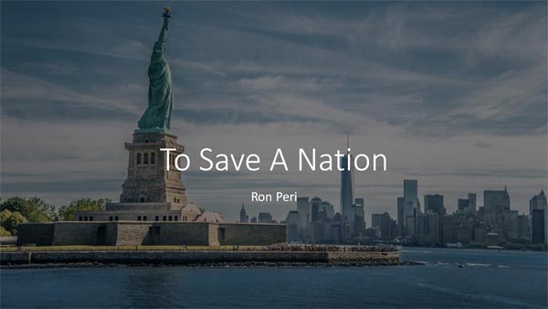 To Save A Nation