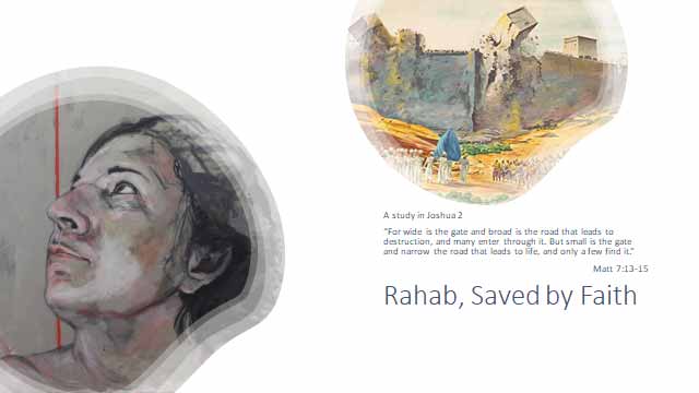 Rahab, Saved by Faith